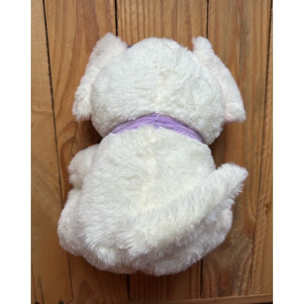 Ploofs Cute N Creepy Stuffed Animal 10" Gothic Plush Spooky White Mouse w/ Horns - Picture 2 of 11
